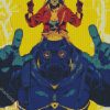 Dorohedoro Japanese Manga diamond painting