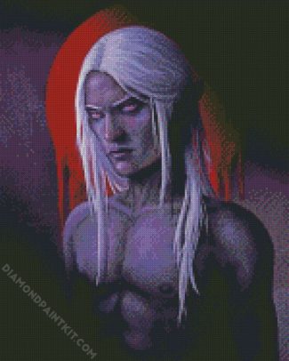 Drizzt diamond painting