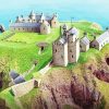 Dunnottar Castle diamond painting