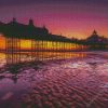 Eastbourne Pier Sunset diamond painting