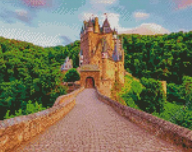 Eltz Castle diamond painting