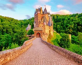 Eltz Castle diamond painting