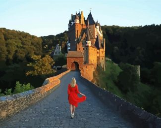 Eltz Castle Germany diamond painting