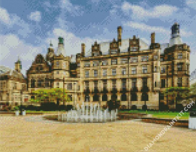 England Shefield Town Hall diamond painting