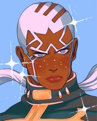 Enrico Pucci Jojos Bizarre Adventure diamond painting