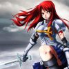 Erza Scarlet diamond painting