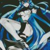 Esdeath Akame Ga Kill Anime diamond painting