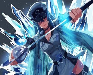 Esdeath Akame Ga Kill diamond painting