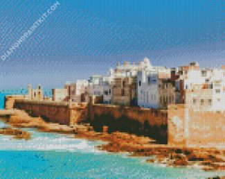 Essaouira City diamond painting