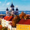 Estonia Tallinn City diamond painting