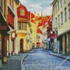 Estonia Tallinn Streets diamond painting