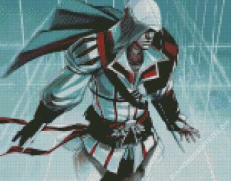 Ezio Auditore diamond painting