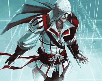 Ezio Auditore diamond painting