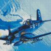 F4U Corsair Fighter Aircraft diamond painting