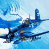 F4U Corsair Fighter Aircraft diamond painting