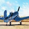 F4U Aircraft diamond painting