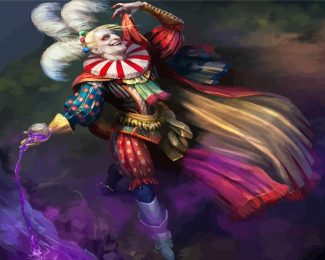 Fantasy Jester Art diamond painting