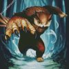 Fantasy Owlbear diamond painting