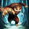 Fantasy Owlbear diamond painting