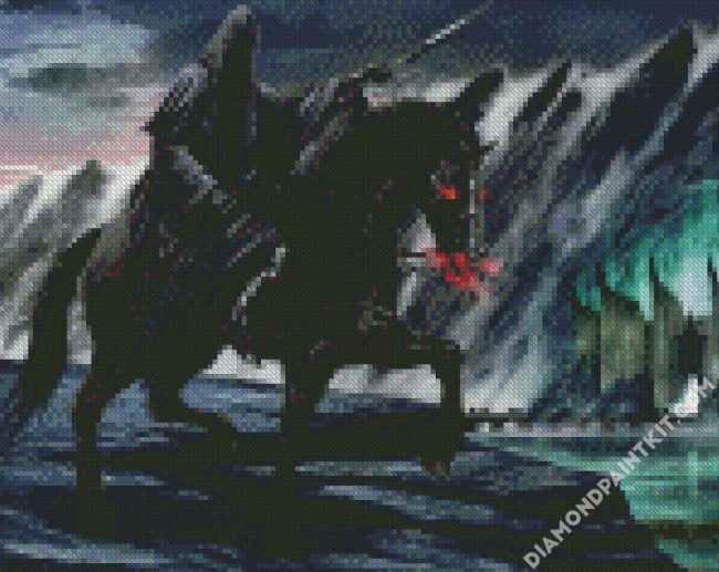 Fantasy Nazgul Lord Of The Rings diamond painting