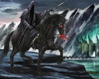 Fantasy Nazgul Lord Of The Rings diamond painting