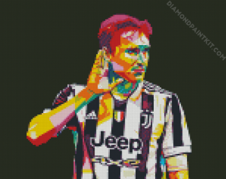 Federico Chiesa Pop Art diamond painting