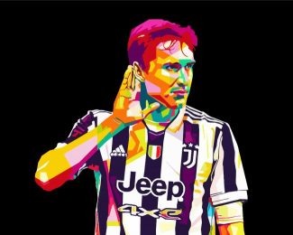 Federico Chiesa Pop Art diamond painting