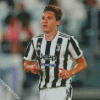 Federico Chiesa Soccer Player diamond painting