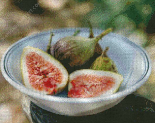 Figs Bowl diamond painting