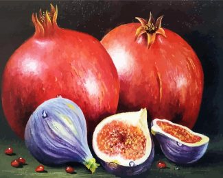 Figs And Pomegranates diamond painting