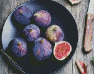 Figs Plate diamond painting