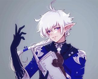 Final Fantasy Alphinaud Leveilleur diamond painting