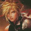 Final Fantasy Cloud Strife diamond painting