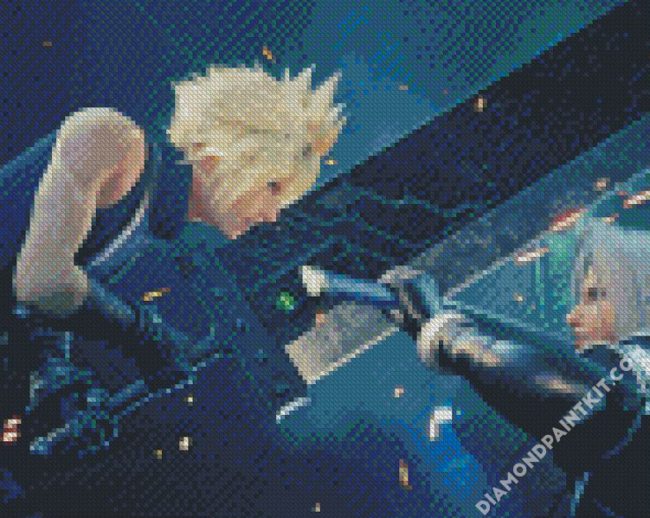 Final Fantasy VII Remake Game diamond painting