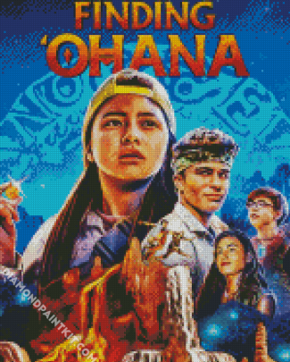 Finding Ohana Movie Poster diamond painting