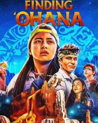 Finding Ohana Movie Poster diamond painting