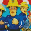 Fireman Sam Animated Serie diamond painting