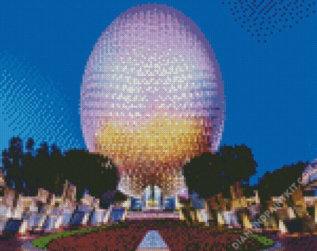 Florida Epcot Park diamond painting