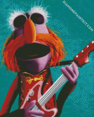 Floyd Pepper Muppet diamond painting