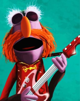 Floyd Pepper Muppet diamond painting