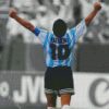 footballler Maradona diamond painting