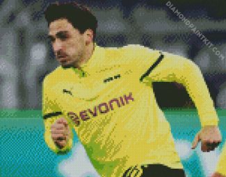 Footballer Mats Hummels diamond painting