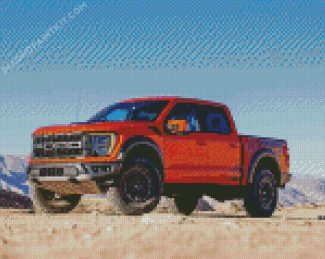 Ford F150 Truck diamond painting