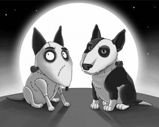 Frankenweenie Art diamond painting