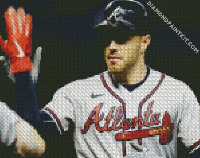 Freddie Freeman Atlanta Braves Player diamond painting