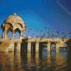 Gadisar Lake India diamond painting