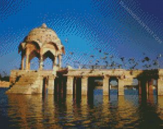 Gadisar Lake India diamond painting