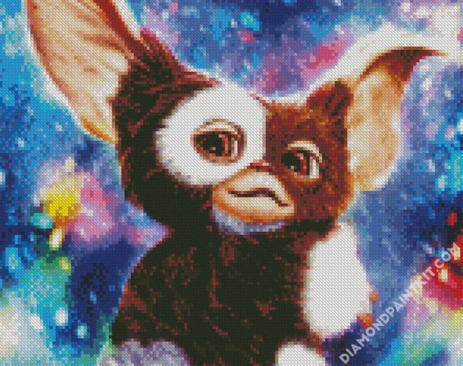 Galaxy Gizmo diamond painting