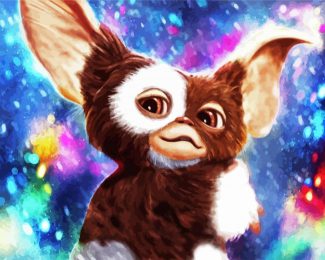 Galaxy Gizmo diamond painting