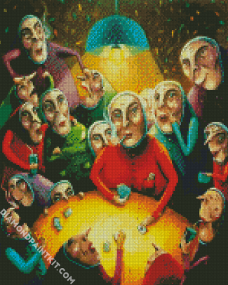 Gambling House diamond painting